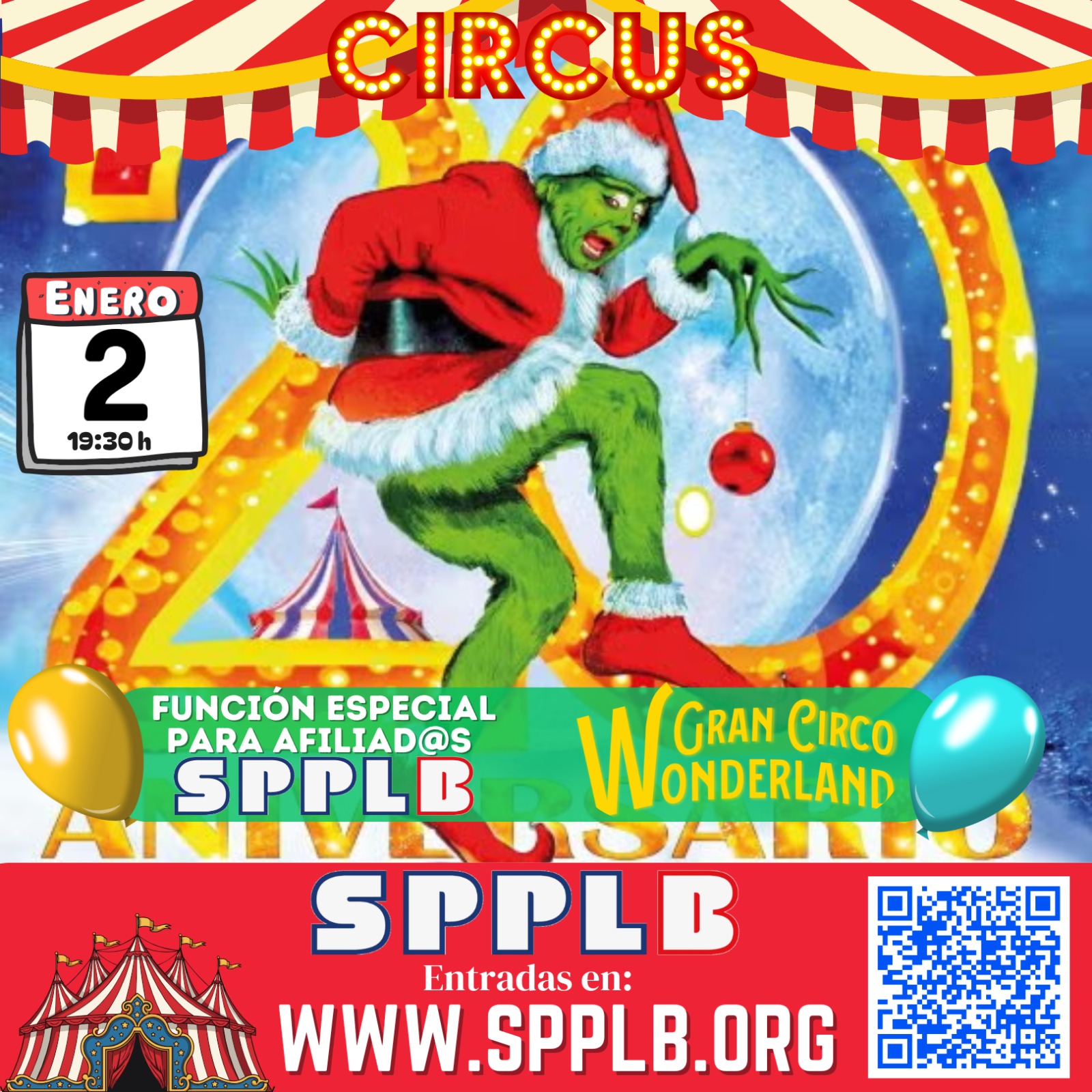 CIRCO WONDERLAND NAVIDAD 2026